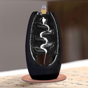 🚨NWT!!Waterfall Incense Holder with 120 Incense Cones and 30 Incense Sticks!